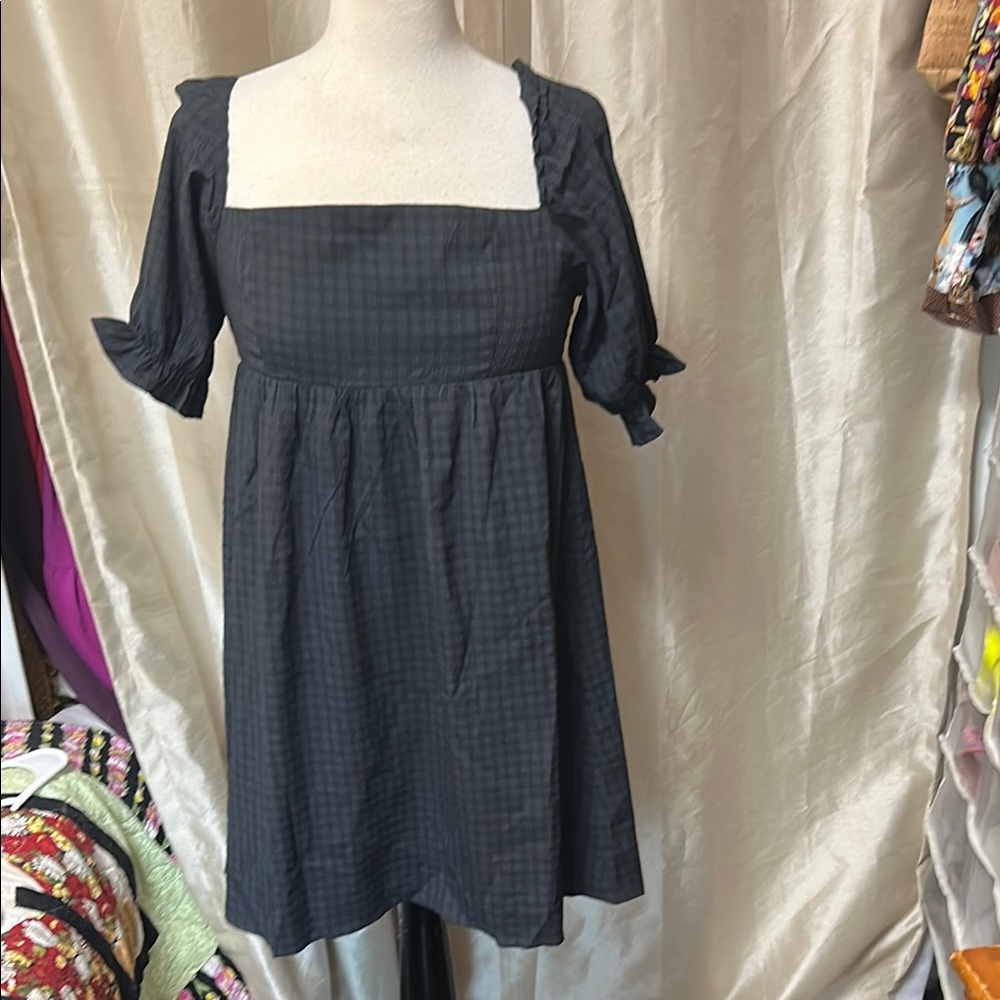 Pink Lily Charcoal Gray Dress